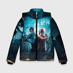 Куртка зимняя для мальчика Resident Evil 2, цвет: 3D-красный