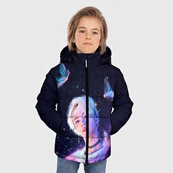 Куртка зимняя для мальчика BTS DNA, цвет: 3D-черный — фото 2