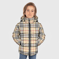 Куртка зимняя для мальчика Nova check, цвет: 3D-черный — фото 2