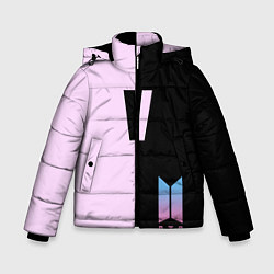 Куртка зимняя для мальчика BTS V, цвет: 3D-красный