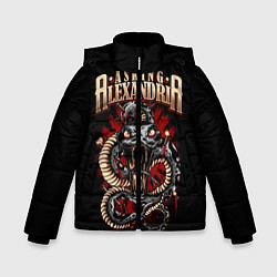 Куртка зимняя для мальчика Asking Alexandria: Stand Up And Scream, цвет: 3D-черный
