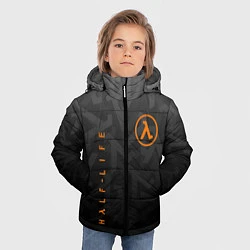 Куртка зимняя для мальчика Half-Life, цвет: 3D-черный — фото 2