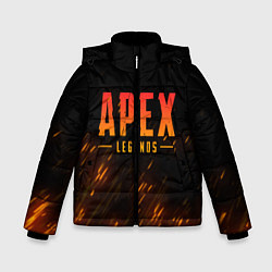 Куртка зимняя для мальчика Apex Legends: Battle Royal, цвет: 3D-красный