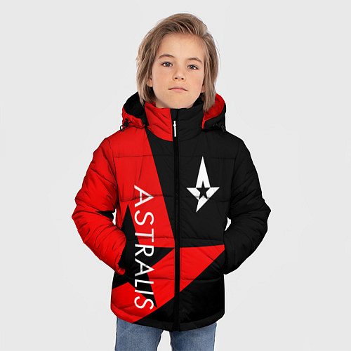 Зимняя куртка для мальчика Astralis: Cybergaming / 3D-Черный – фото 3