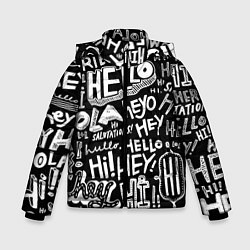 Зимняя куртка для мальчика Hello Pattern