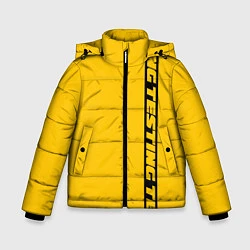 Куртка зимняя для мальчика ASAP Rocky: Yellow Testing, цвет: 3D-красный