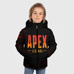 Куртка зимняя для мальчика Apex Legends: Dark Game, цвет: 3D-черный — фото 2