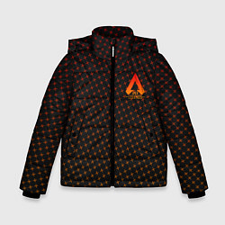 Куртка зимняя для мальчика Apex Legends: Orange Dotted, цвет: 3D-красный