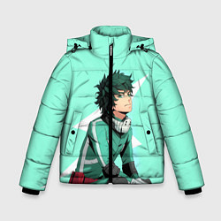 Куртка зимняя для мальчика Мидория Изуку, цвет: 3D-черный