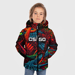 Куртка зимняя для мальчика CS:GO Hyper Beast, цвет: 3D-черный — фото 2