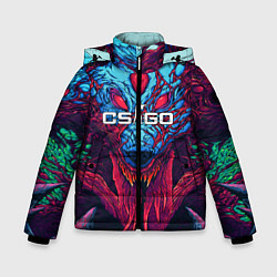 Куртка зимняя для мальчика CS:GO Hyper Beast, цвет: 3D-светло-серый