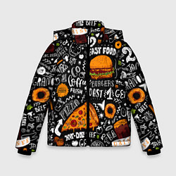 Зимняя куртка для мальчика Fast Food