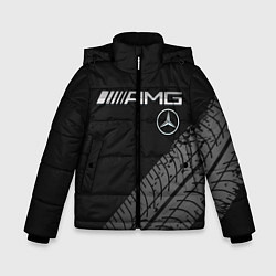 Куртка зимняя для мальчика Mercedes AMG: Street Racing, цвет: 3D-черный