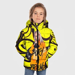 Куртка зимняя для мальчика Billie Eilish: Bury a Friend, цвет: 3D-черный — фото 2