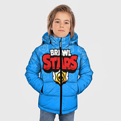 Куртка зимняя для мальчика Brawl Stars, цвет: 3D-красный — фото 2
