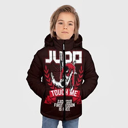 Куртка зимняя для мальчика Judo: Touch Me, цвет: 3D-красный — фото 2