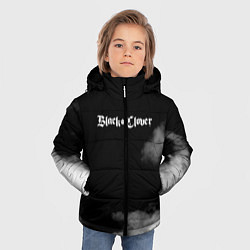 Куртка зимняя для мальчика Чёрный клевер, цвет: 3D-черный — фото 2