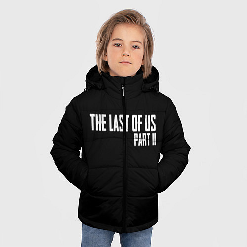 Зимняя куртка для мальчика THE LAST OF US / 3D-Светло-серый – фото 3