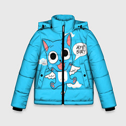 Куртка зимняя для мальчика Fairy Tail: Happy, цвет: 3D-красный