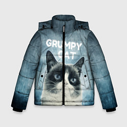 Зимняя куртка для мальчика Grumpy Cat