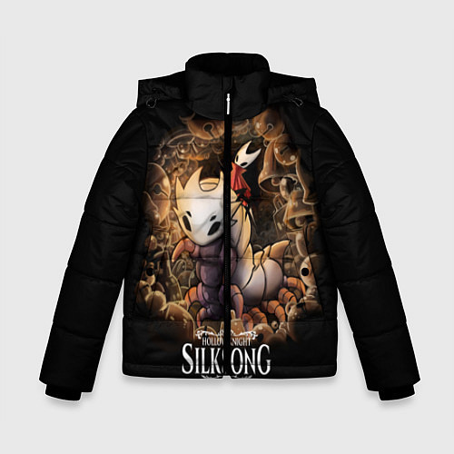 Зимняя куртка для мальчика Hollow Knight: Silksong / 3D-Светло-серый – фото 1