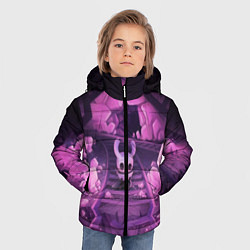 Куртка зимняя для мальчика Hollow Knight, цвет: 3D-черный — фото 2