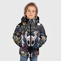 Куртка зимняя для мальчика Hollow Knight, цвет: 3D-светло-серый — фото 2