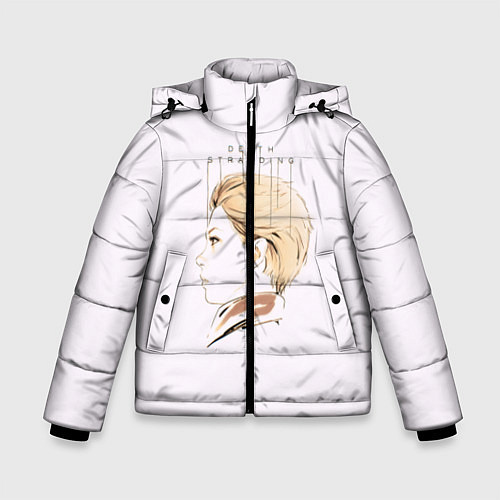 Зимняя куртка для мальчика Death Stranding - Fragile / 3D-Красный – фото 1