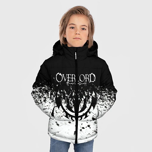 Зимняя куртка для мальчика Overlord / 3D-Светло-серый – фото 3