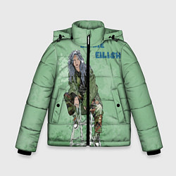 Зимняя куртка для мальчика Billie Eilish: Green Motive