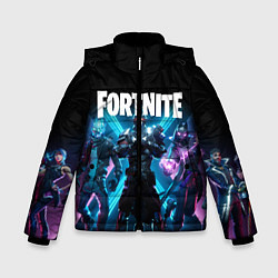 Куртка зимняя для мальчика FORTNITE 10 СЕЗОН, цвет: 3D-черный