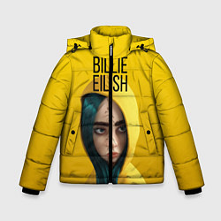 Куртка зимняя для мальчика BILLIE EILISH: Yellow Girl, цвет: 3D-светло-серый