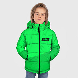 Куртка зимняя для мальчика Billie Eilish: Duo Green, цвет: 3D-черный — фото 2