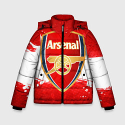 Куртка зимняя для мальчика Arsenal цвета 3D-черный — фото 1