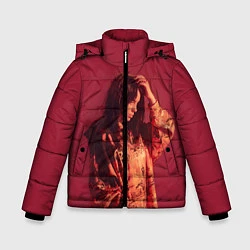 Куртка зимняя для мальчика Billie Eilish, цвет: 3D-светло-серый