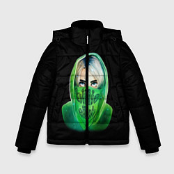 Зимняя куртка для мальчика Billie Eilish: Green Acid