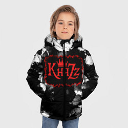 Куртка зимняя для мальчика Князь Анархия спина, цвет: 3D-черный — фото 2