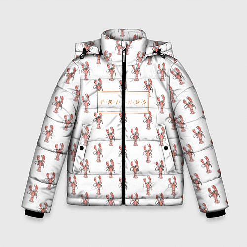 Зимняя куртка для мальчика Lobster / 3D-Красный – фото 1