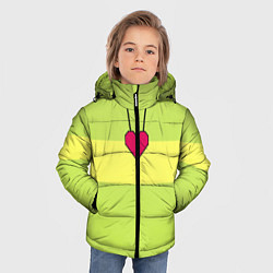 Куртка зимняя для мальчика UNDERTALE CHARA, цвет: 3D-черный — фото 2