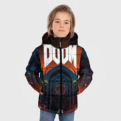 Куртка зимняя для мальчика DOOM - Hellgate, цвет: 3D-черный — фото 2