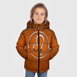 Куртка зимняя для мальчика Leo Лев, цвет: 3D-красный — фото 2