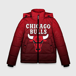 Куртка зимняя для мальчика CHICAGO BULLS, цвет: 3D-красный