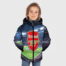 Куртка зимняя для мальчика FC Arsenal, цвет: 3D-черный — фото 2