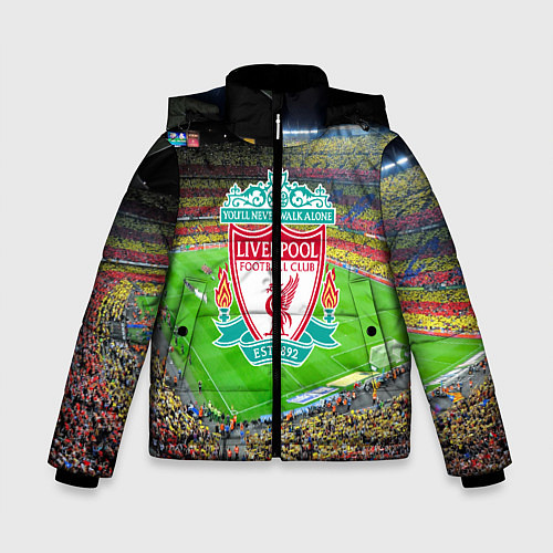 Зимняя куртка для мальчика FC Liverpool / 3D-Красный – фото 1