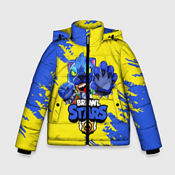 Куртка зимняя для мальчика Brawl Stars, цвет: 3D-черный