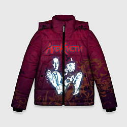 Куртка зимняя для мальчика Агата Кристи, цвет: 3D-светло-серый