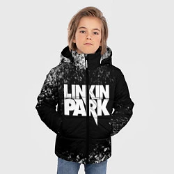 Куртка зимняя для мальчика Linkin Park, цвет: 3D-светло-серый — фото 2