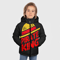 Куртка зимняя для мальчика One Piece Pirate King, цвет: 3D-черный — фото 2