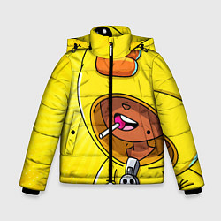 Куртка зимняя для мальчика BRAWL STARS SALLY LEON, цвет: 3D-красный