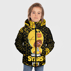 Куртка зимняя для мальчика BRAWL STARS SALLY LEON, цвет: 3D-светло-серый — фото 2